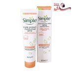 کرم مرطوب کننده و ضدآفتاب spf30 سیمپل