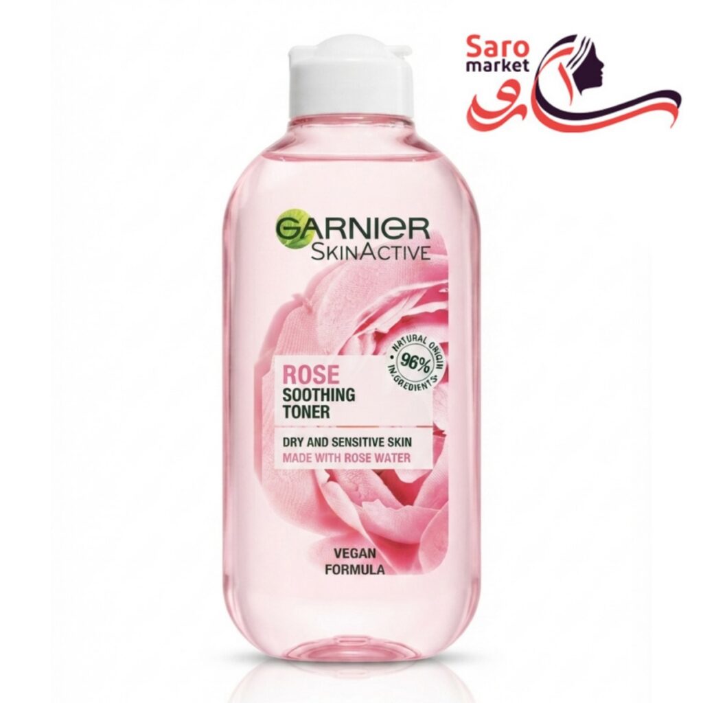 تونر تسکین دهنده گل رز گارنیر (گارنیه)