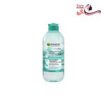 ميسلار واتر آلوئه ورا و هیالورونیک اسید مناسب انواع پوست گارنير GARNIER - 400Ml