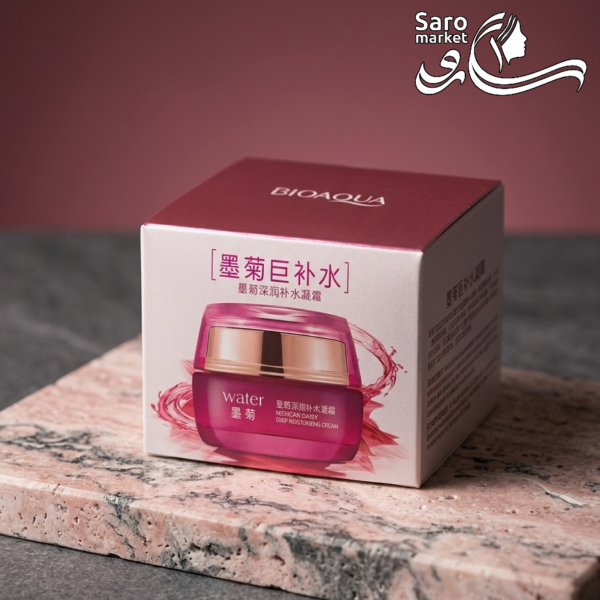 کرم آبرسان و مرطوب‌کننده عمیق گل داوودی سیاه بیوآکوا (BIOAQUA)