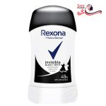 استیک دئودورانت رکسونا زنانه مدل INVISIBLE BLACK+WHITE