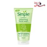 ژل شستشوی صورت مدل Refreshing حجم 150میل سیمپل