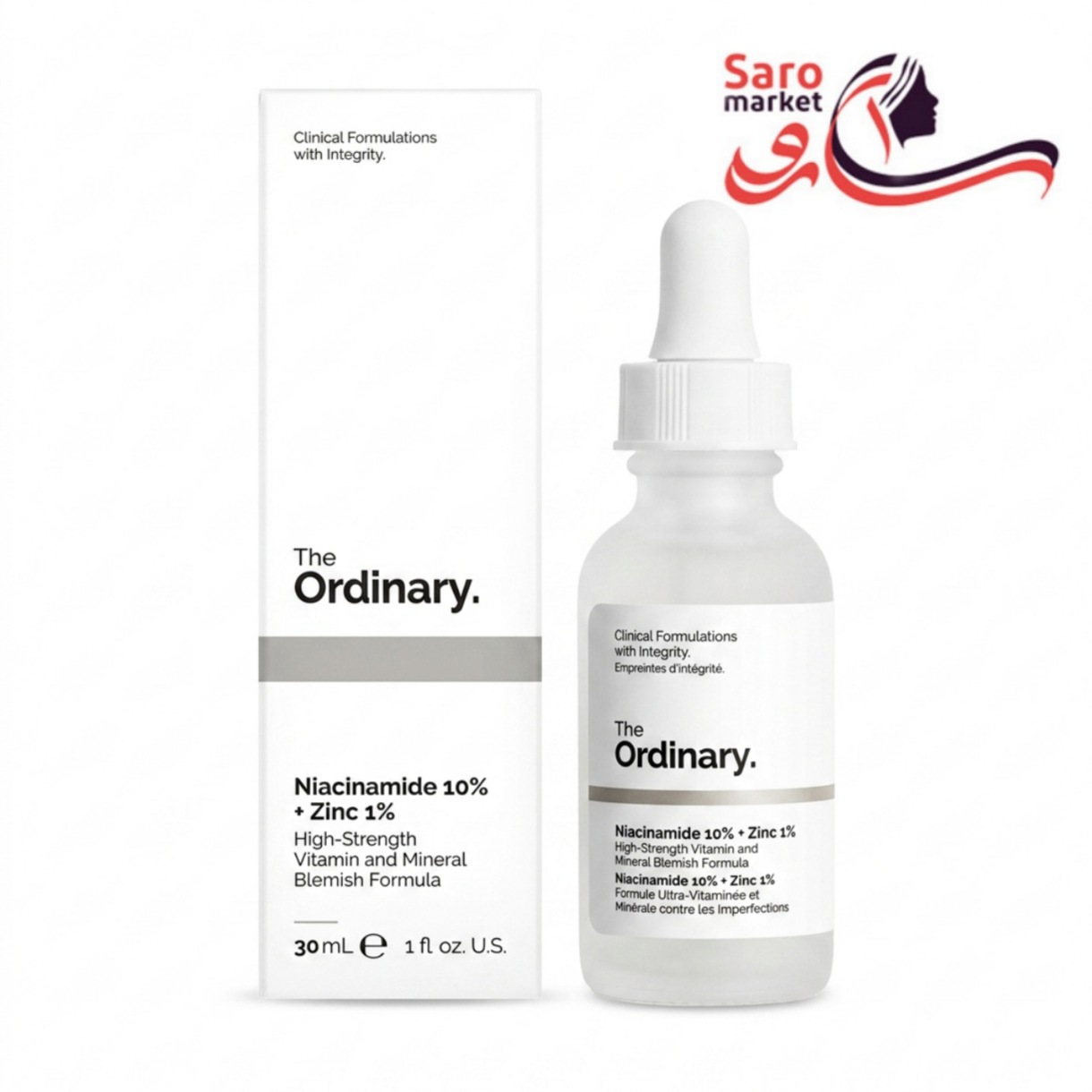 سرم نیاسینامید و زینک اوردینری (ORDINARY)