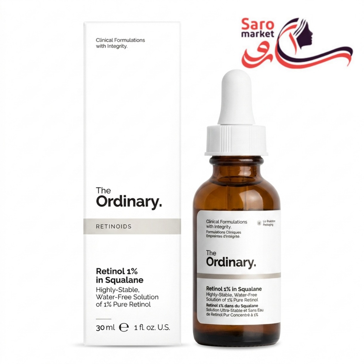 سرم ضد چروک رتینول 1% اوردینری (ORDINARY)