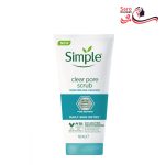 اسکراب پاک کننده منافذ و سم زدایی روزانه سیمپل 150 میلی