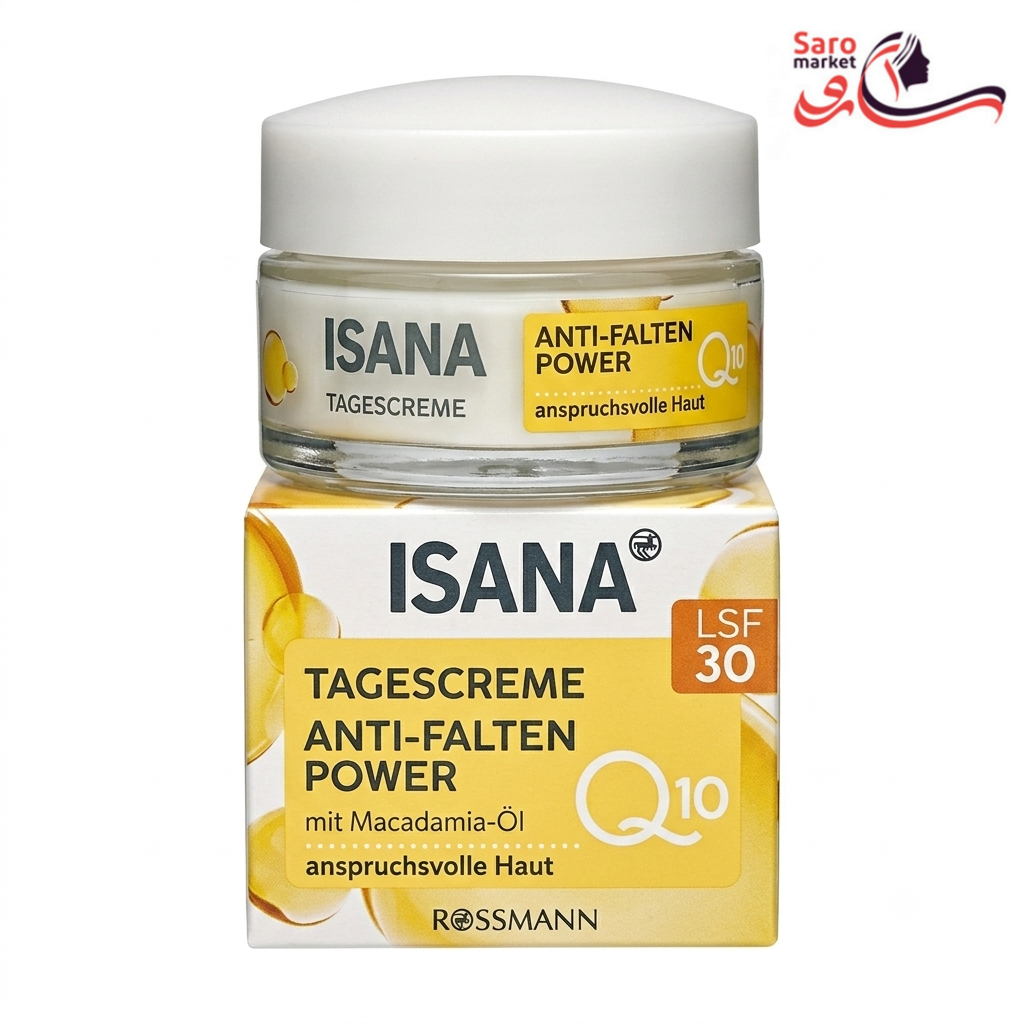 کرم روز ضد چروک کیوتن دار ایسانا (ISANA)