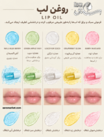روغن لب آبرسان Jelly Wow (SHEGLAM) Colors and name