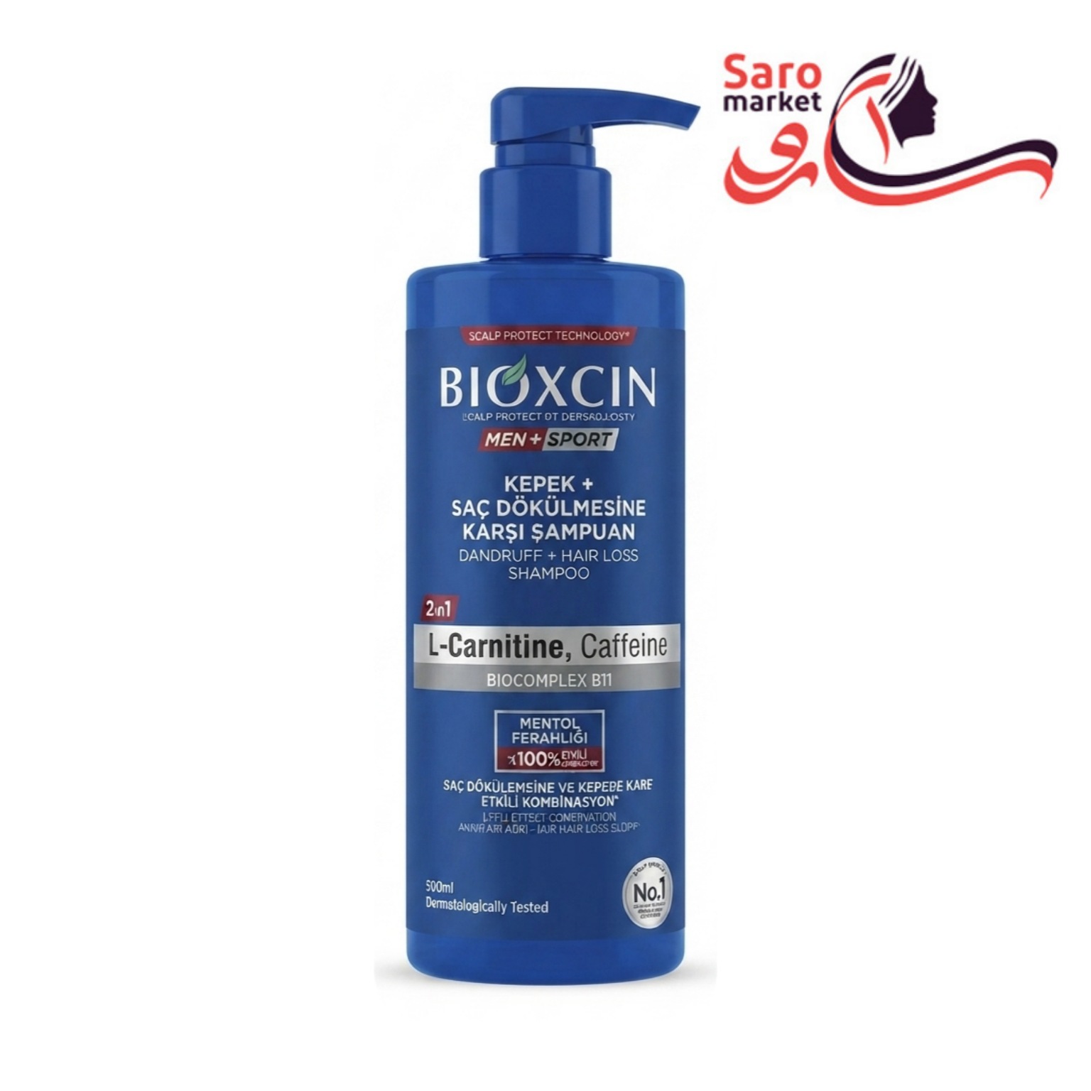 شامپو ضد شوره و ضد ريزش مردانه بيوكسين (BIOXCIN)