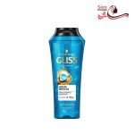 شامپو گلیس آبی مدل Aqua Revive موهای خشک و نرمال شفاف حجم 500 میل