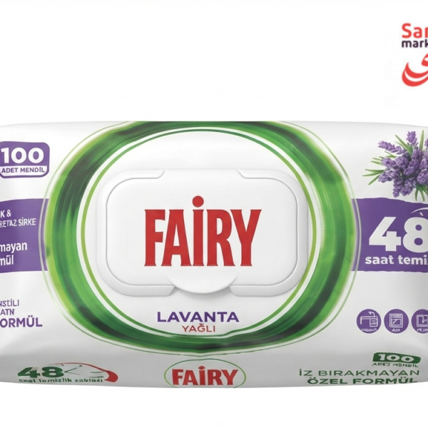 دستمال سطوح 100 عددی فیری (FAIRY)