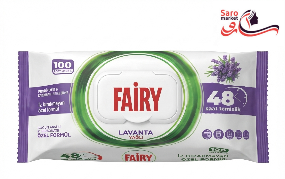 دستمال سطوح 100 عددی فیری (FAIRY)