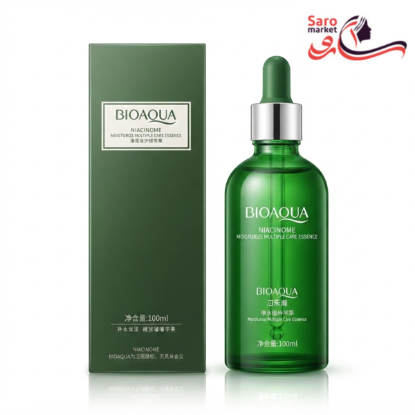 سرم صورت چای سبز و نیاسینامید بیواکوا (BIOAQUA)
