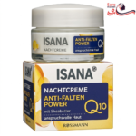 کرم ضد چروک کیوتن دار شب ایسانا (ISANA)