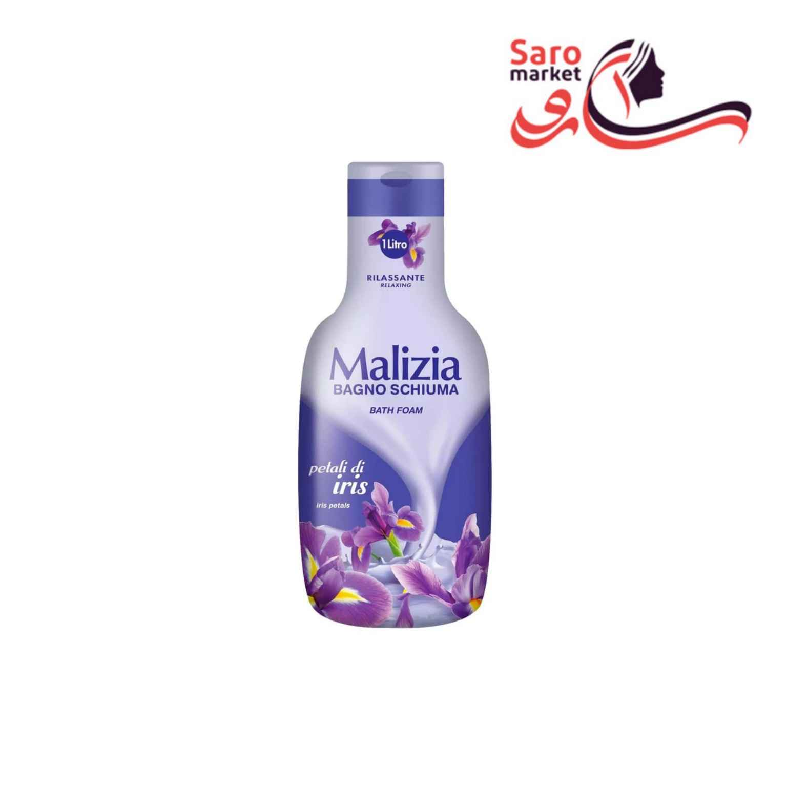 شامپو بدن گل بنفش آیریس مالیزیا (MALIZIA)