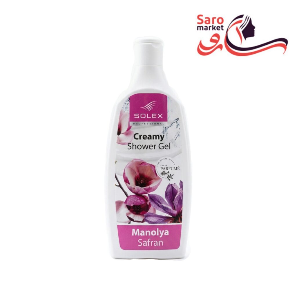 شامپو بدن گل مانولیا و زعفران سولکس (SOLEX)