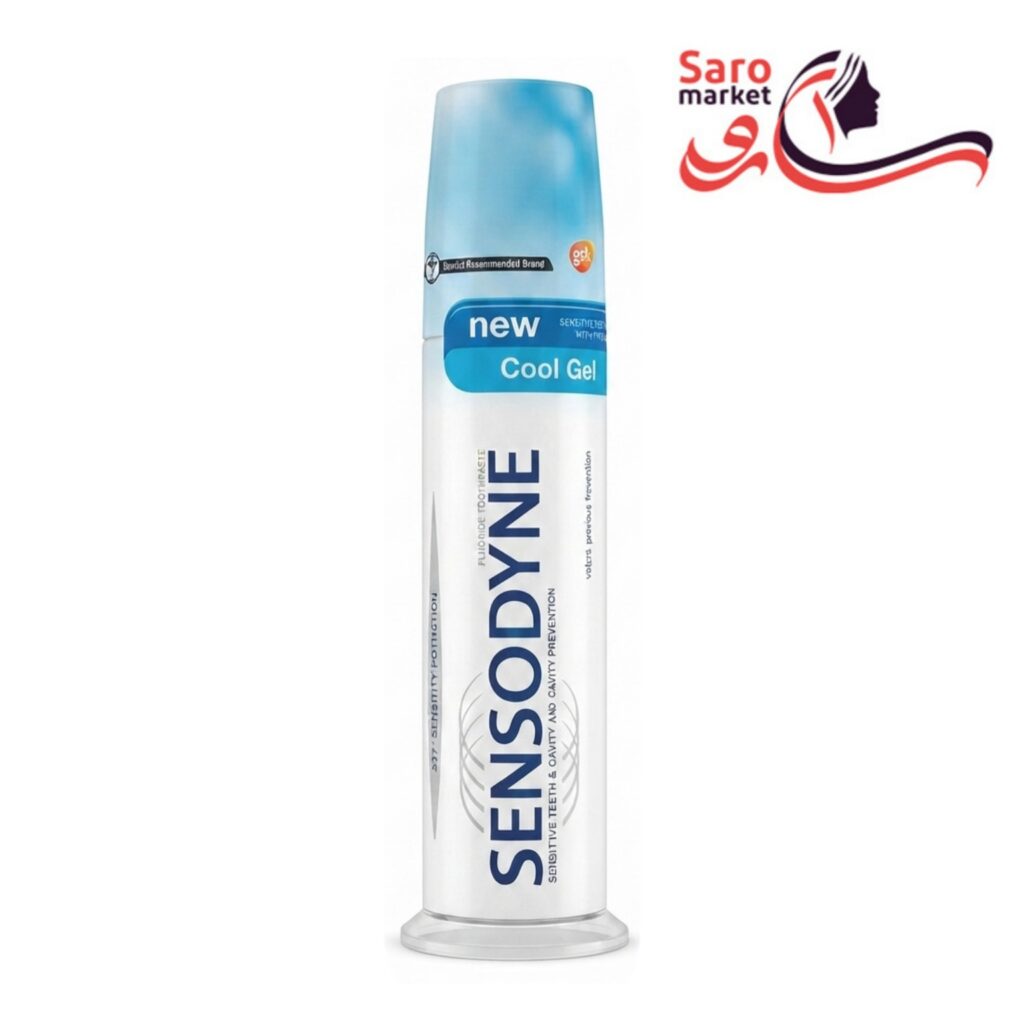 خمیردندان پمپی ژله ای COOL GEL سنسوداین (SENSODYNE)