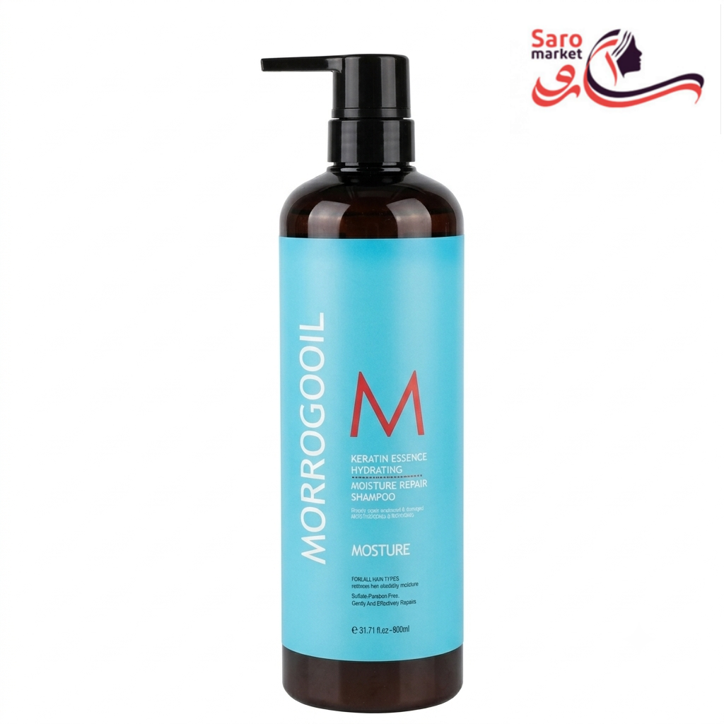 شامپوی مراقبت بدون سولفات کراتین و آبرسان موروگو اویل (MORROGOOIL)
