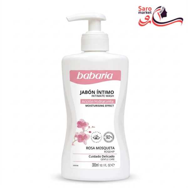 ژل بهداشتی بانوان آبرسان و مراقبت ملایم باباریا (Babaria)