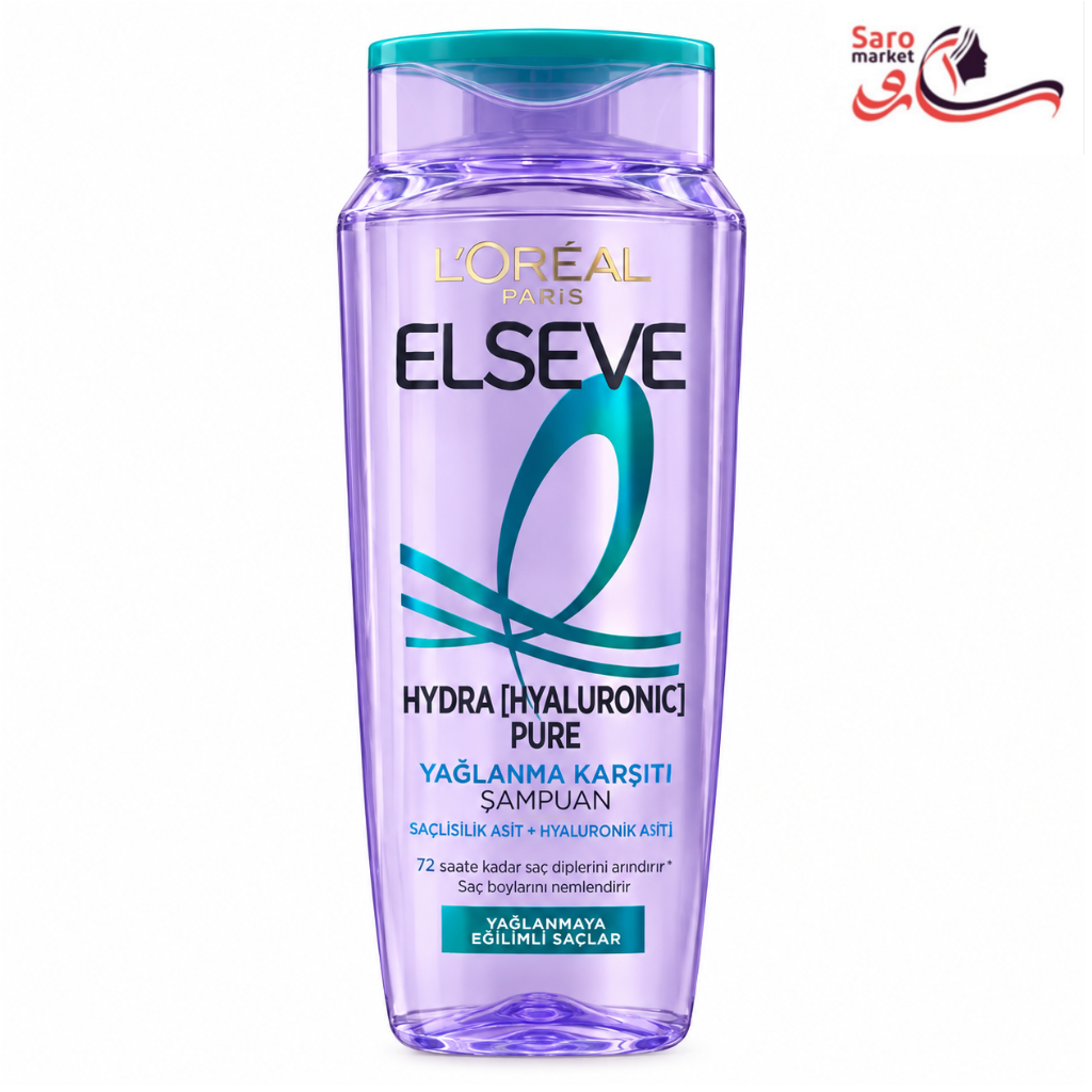 شامپو پاککننده هیدرا هیالورونیک لورال پاریس (L'Oreal) شامپو پاککننده هیدرا هیالورونیک لورال پاریس (L'Oreal)