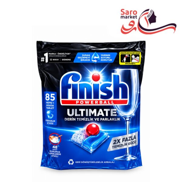 قرص ماشین ظرفشویی فینیش مدل التیمیت ۸۵ عددی (Finish)