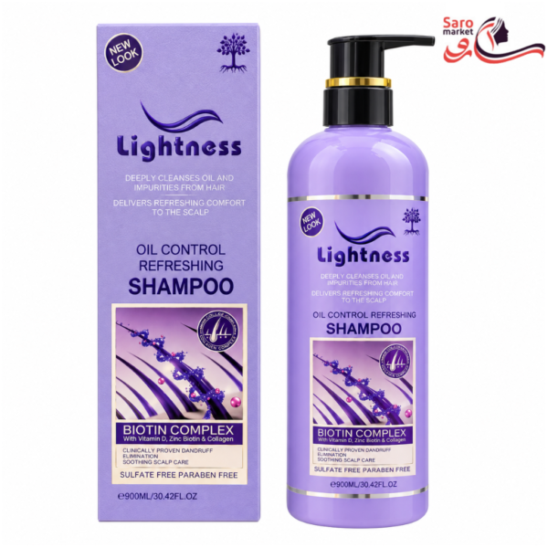 شامپو کنترل چربی و طراوت‌بخش لایتنس (Lightness)