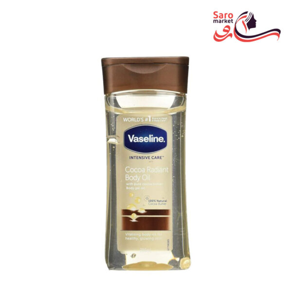 روغن بدن cocoa radiant وازلین vaseline حجم200 میل