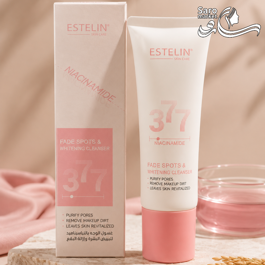ژل شستشوی صورت نیاسینامید ۳۷۷ استلین (Estelin) ژل شستشوی صورت نیاسینامید ۳۷۷ استلین (Estelin)