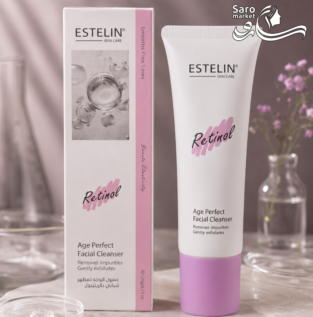 ژل شستشوی صورت رتینول استلین (Estelin) ژل شستشوی صورت رتینول استلین (Estelin)