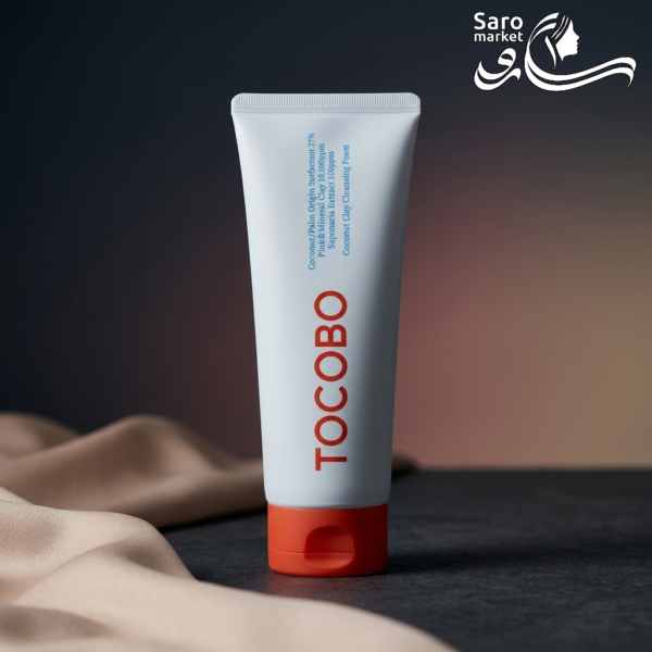 فوم شستشوی صورت نارگیل و خاک رس توکوبو (TOCOBO)