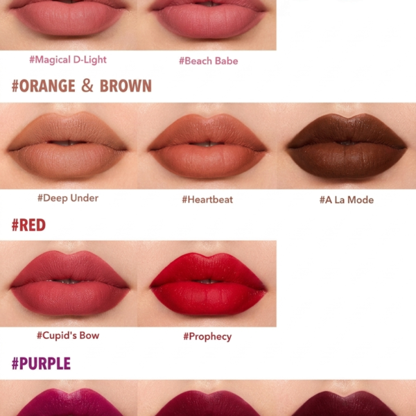 رژ لب جامد استارلایت ولوت شیگلم (SHEGLAM) Colors