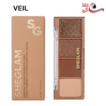 پالت سایه چشم ۴ تایی اسنشال اسکوئر شیگلم (SHEGLAM) VEIL