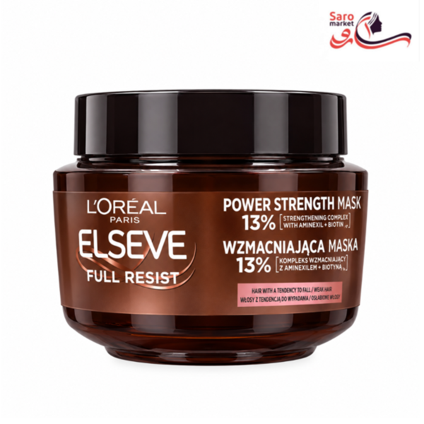 ماسک موی تقویت‌کننده فول ریزست اورال پاریس (L'Oreal)