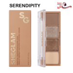 پالت سایه چشم ۴ تایی اسنشال اسکوئر شیگلم (SHEGLAM) serendipity new