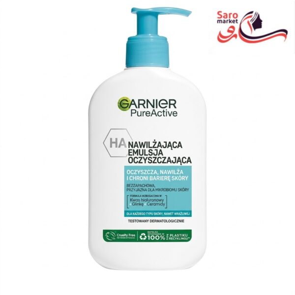 ژل شوینده و آبرسان صورت هیالورونیک اسید گارنیر (Garnier)