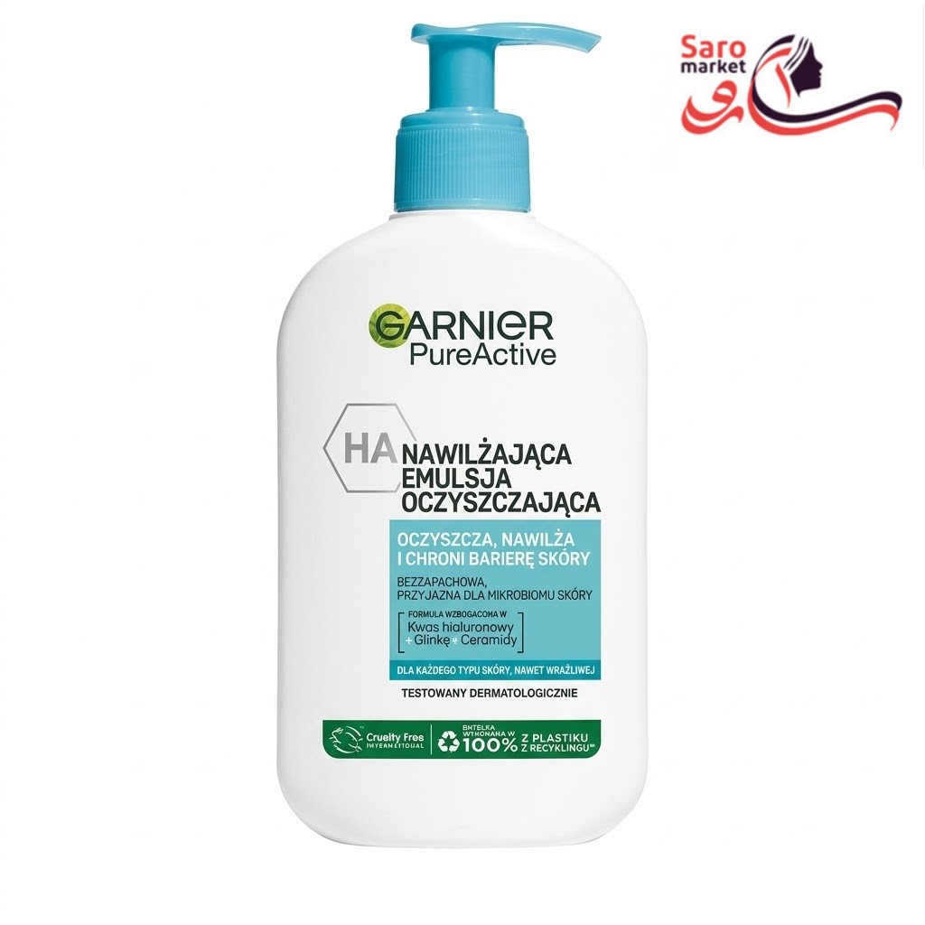 ژل شوینده و آبرسان صورت هیالورونیک اسید گارنیر (Garnier) ژل شوینده و آبرسان صورت هیالورونیک اسید گارنیر (Garnier)